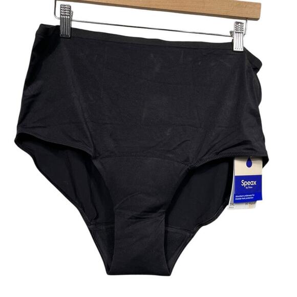 Speax by Thinx Black Hi-Waisted Underwear / Size-3XL - Picture 1 of 8